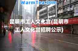 昆明市工人文化宫(昆明市工人文化宫招聘公示)