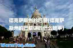 德克萨斯州的巴黎(德克萨斯州的巴黎讲的什么故事)
