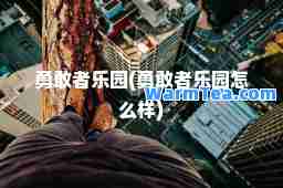 勇敢者乐园(勇敢者乐园怎么样)