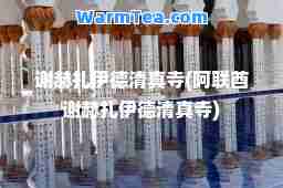 谢赫扎伊德寺(阿联酋谢赫扎伊德寺)