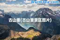 古山重(古山重景区图片)