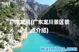 广东龙川(广东龙川景区景点介绍)