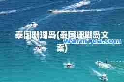 泰国珊瑚岛(泰国珊瑚岛文案)