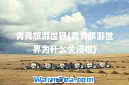 青青旅游世界(青青旅游世界为什么关闭啦)