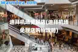 迪拜机场免税店(迪拜机场免税店购物攻略)
