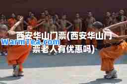 西安华山门票(西安华山门票老人有优惠吗)