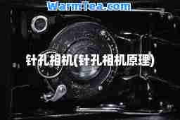 针孔相机(针孔相机原理)