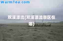 双溪漂流(双溪漂流景区在哪)