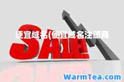 便宜域名(便宜域名注册商)