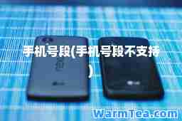 手机号段(手机号段不支持)
