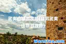 武夷山旅游攻略(自驾武夷山旅游攻略)