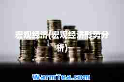 宏观经济(宏观经济形势分析)