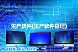 生产软件(生产软件管理)