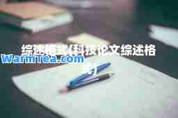 综述格式(科技论文综述格式)