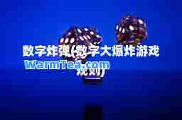 数字炸弹(数字大爆炸游戏规则)