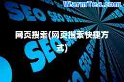 网页搜索(网页搜索快捷方式)