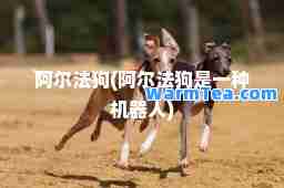 阿尔法狗(阿尔法狗是一种机器人)