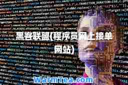 黑客联盟(程序员网上接单网站)