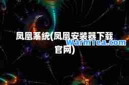 凤凰系统(凤凰安装器下载官网)