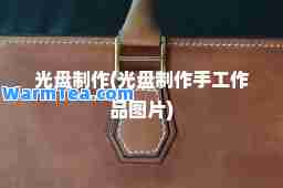 光盘制作(光盘制作手工作品图片)
