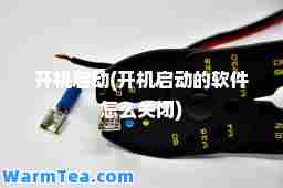 开机启动(开机启动的软件怎么关闭)