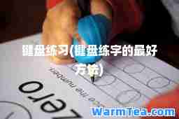 键盘练习(键盘练字的最好方法)