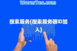 搜索服务(搜索服务器ID加入)