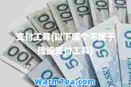 支付工具(以下哪个不属于传统支付工具)