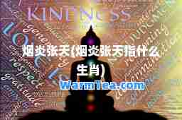 烟炎张天(烟炎张天指什么生肖)