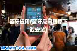 蓝牙应用(蓝牙应用程序下载安装)