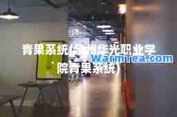 青果系统(泉州华光职业学院青果系统)