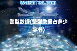 整型数据(整型数据占多少字节)