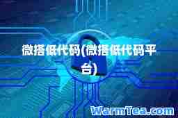 微搭低代码(微搭低代码平台)