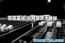 影视系统(影视会员大穿越)