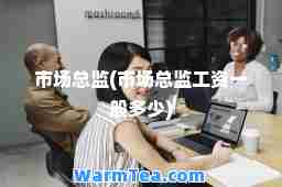 市场总监(市场总监工资一般多少)