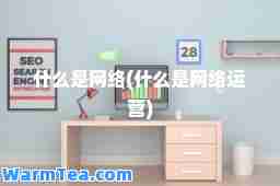 什么是网络(什么是网络运营)