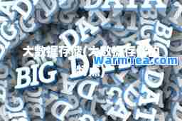 大数据存储(大数据存储的特点)