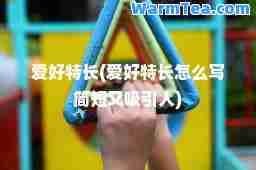 爱好特长(爱好特长怎么写简短又吸引人)
