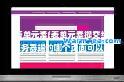 表单元素(表单元素提交给服务器端的哪个页面可以用)