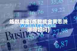 炼数成金(炼数成金黄志洪讲得好吗)