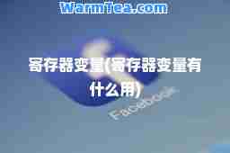 寄存器变量(寄存器变量有什么用)