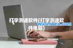 打字测速软件(打字测速软件电脑)