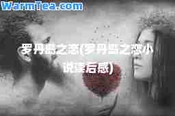 罗丹岛之恋(罗丹岛之恋小说读后感)