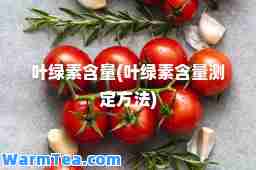 叶绿素含量(叶绿素含量测定方法)