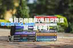 电脑突然蓝屏(电脑突然蓝屏一堆字母)