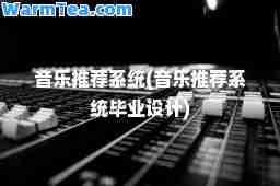 音乐系统(音乐系统毕业设计)