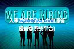 人事管理系统(人力资源管理信息系统平台)