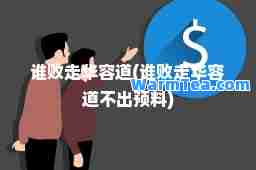 谁败走华容道(谁败走华容道不出预料)