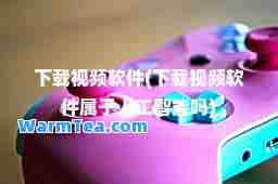 下载视频软件(下载视频软件属于人工智能吗)