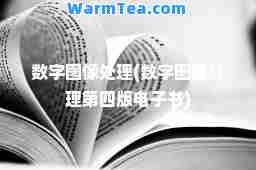 数字图像处理(数字图像处理第四版电子书)